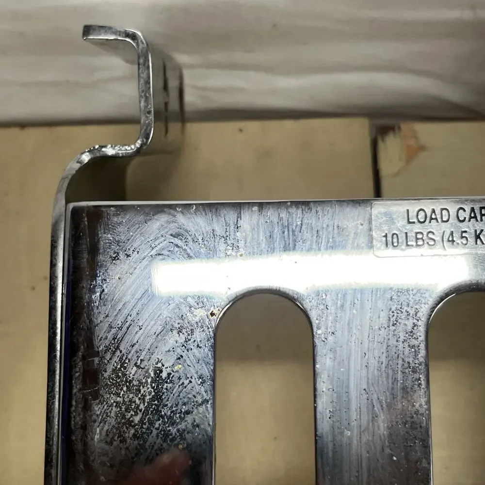 Vintage 1986 Harley-Davidson Motorcycle Chrome Luggage Platform Rack